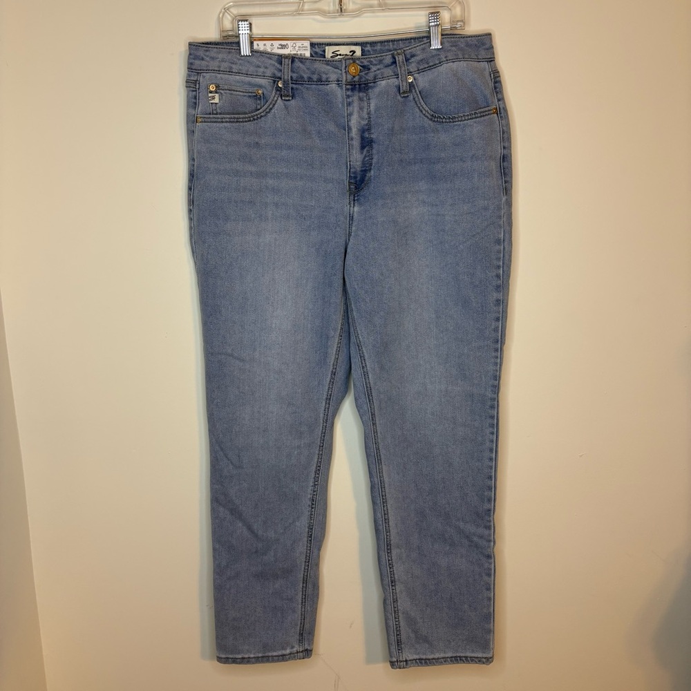 Seven7 90’s Straight Leg High Rise Women's Jeans Size 12 NWT
